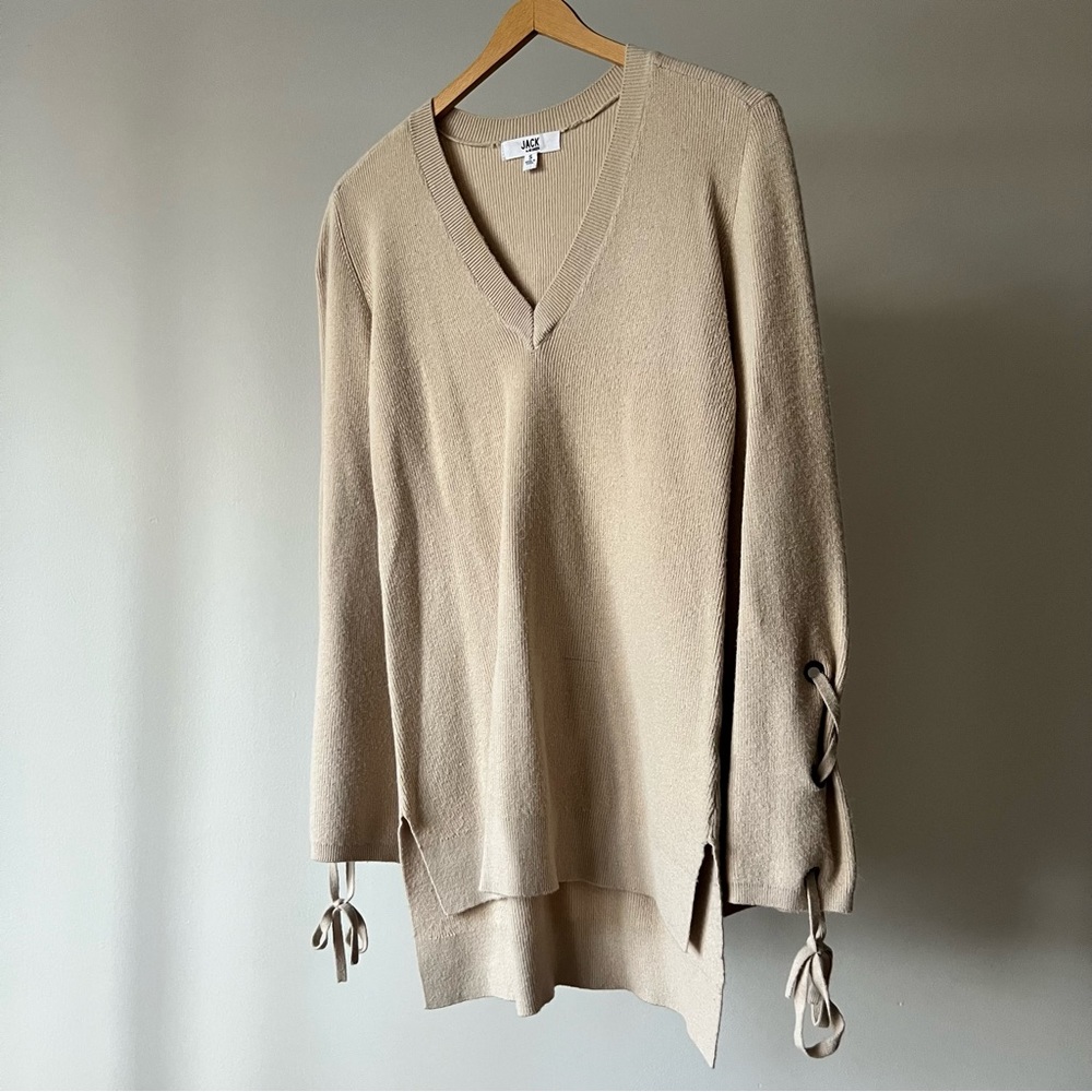 Jack by BB Dakota Beige Sweater